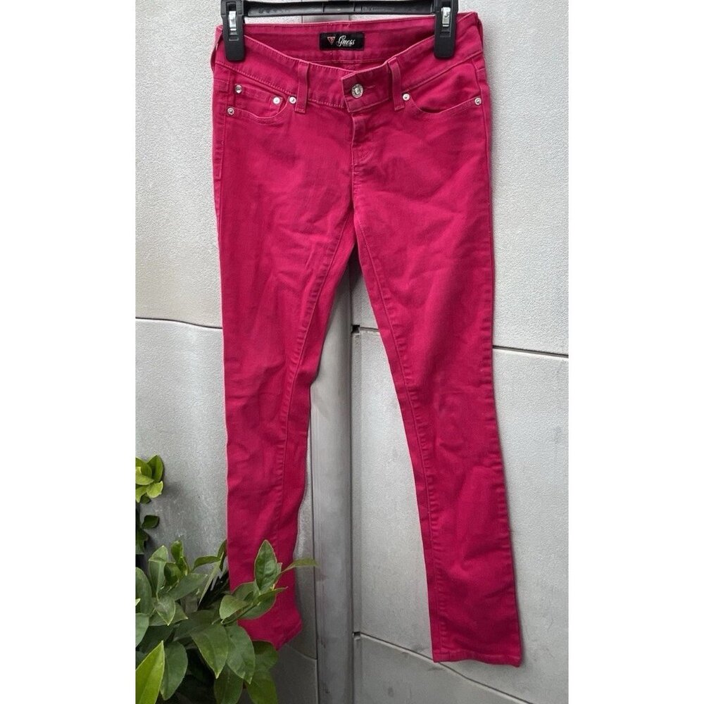 Vintage Guess Los Angeles Hot Pink Women’s Jeans Pants Size 26